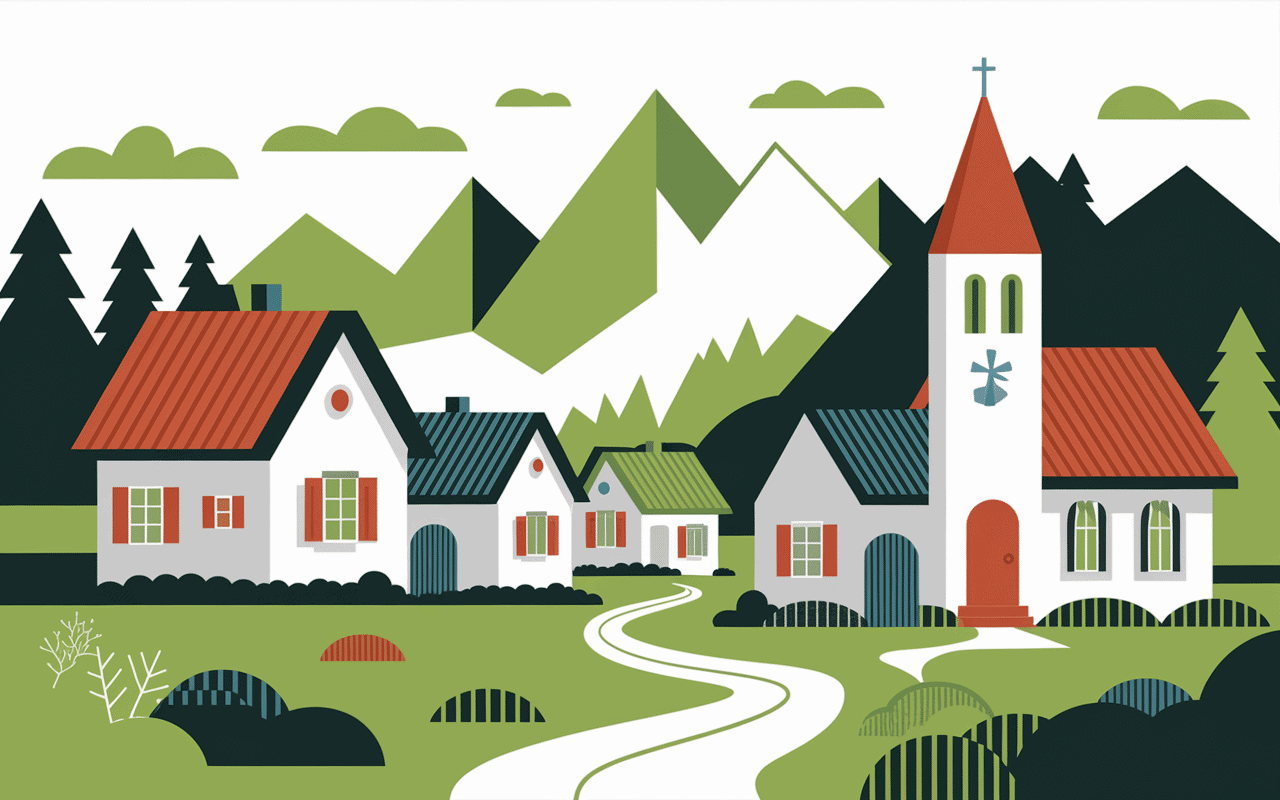 Oze village montagne