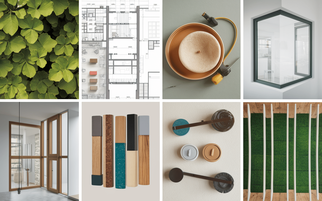 Services architecture intérieure avec design durable