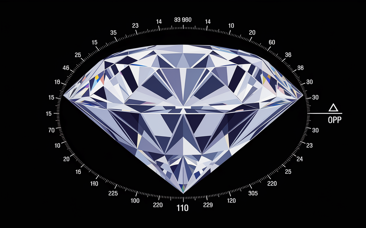 Illustration technique diamant VVS
