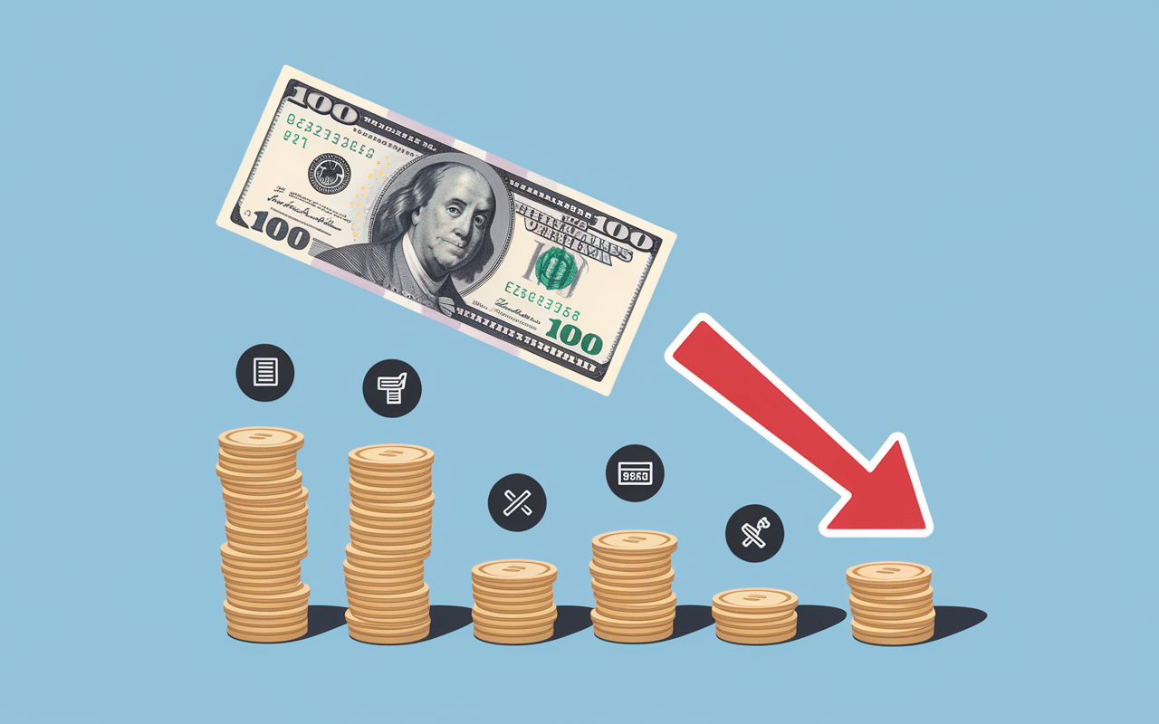 Schéma calcul brut en net avec cotisations