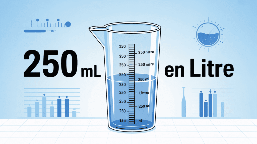 250 ml en Litre : Calcul Rapide et Facile