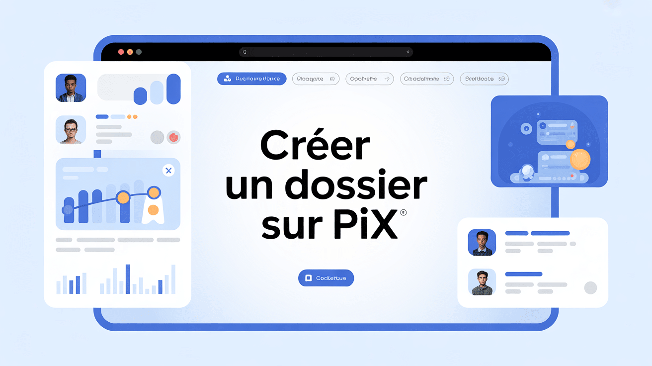 ordinateur affichant plateforme éducative Pix