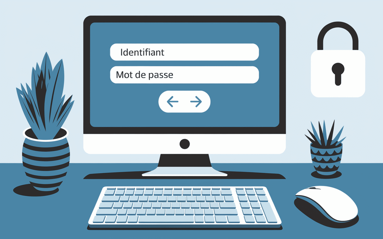 Écran de connexion IA72 webmail