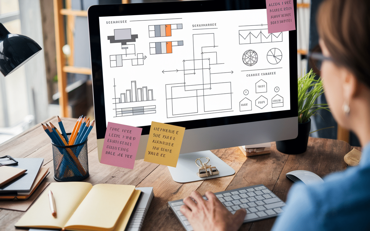 Creation efficace d'un modele conceptuel de donnée en bureau moderne