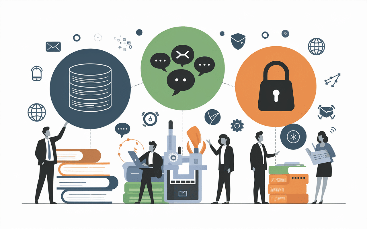 Illustration de plateforme Pix numérique