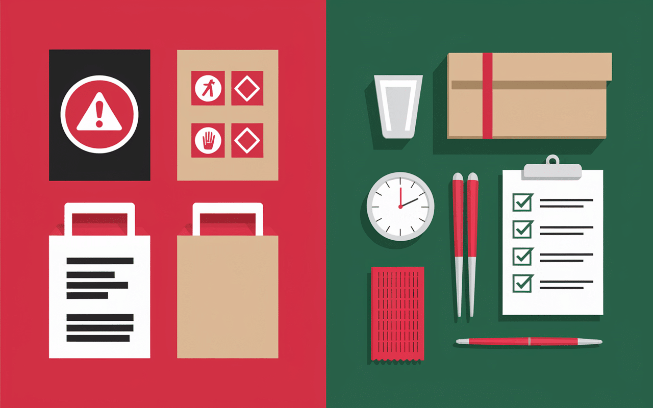 Astuces contre arnaques emballage à domicile