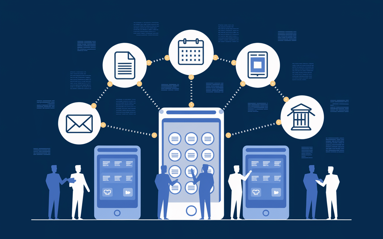 Portail numérique Mon IntraParis avec icônes
