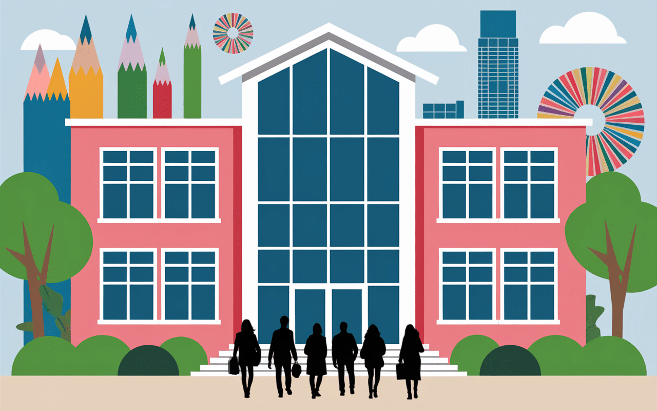 Façade moderne design and innovation academy