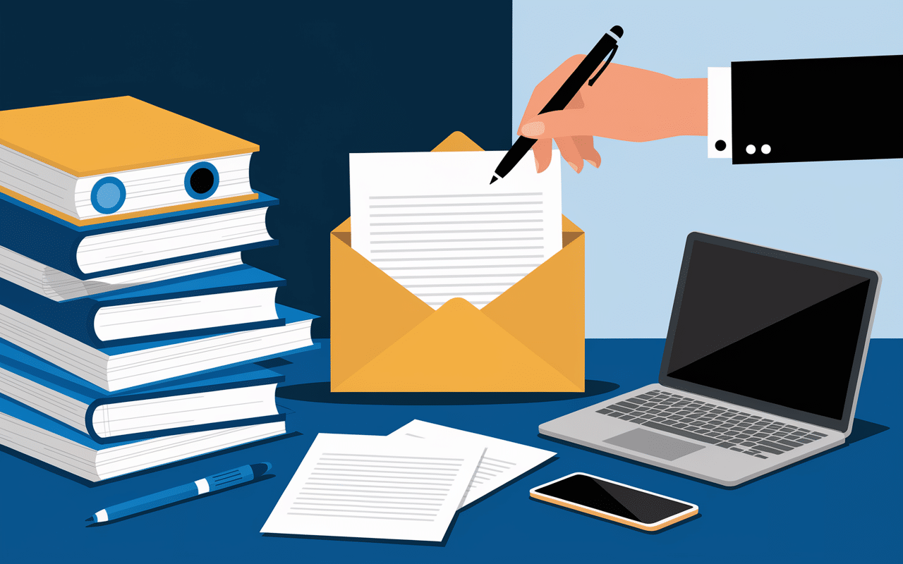 Utilisation de vous en souhaitant bonne réception en bureau moderne