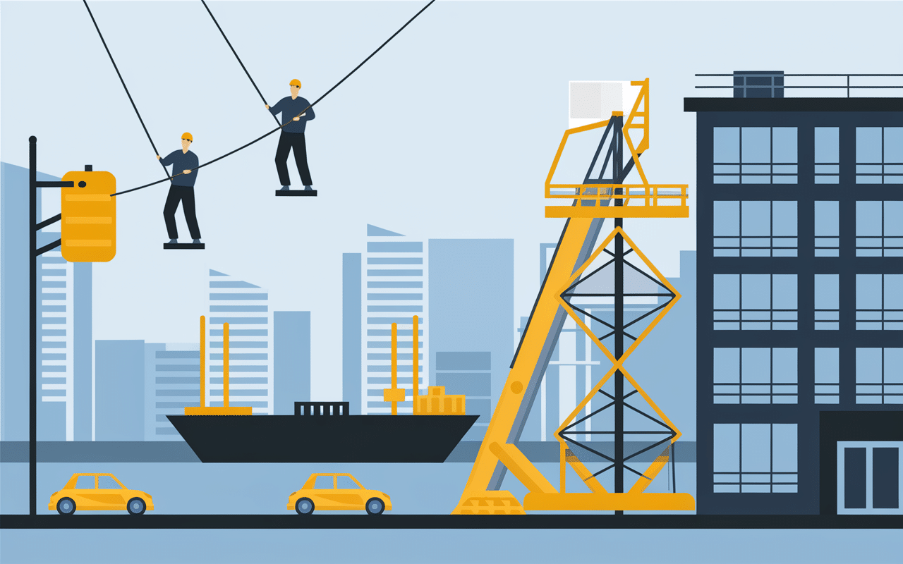 Techniciens et équipements accès difficile Chantieraccess Marseille