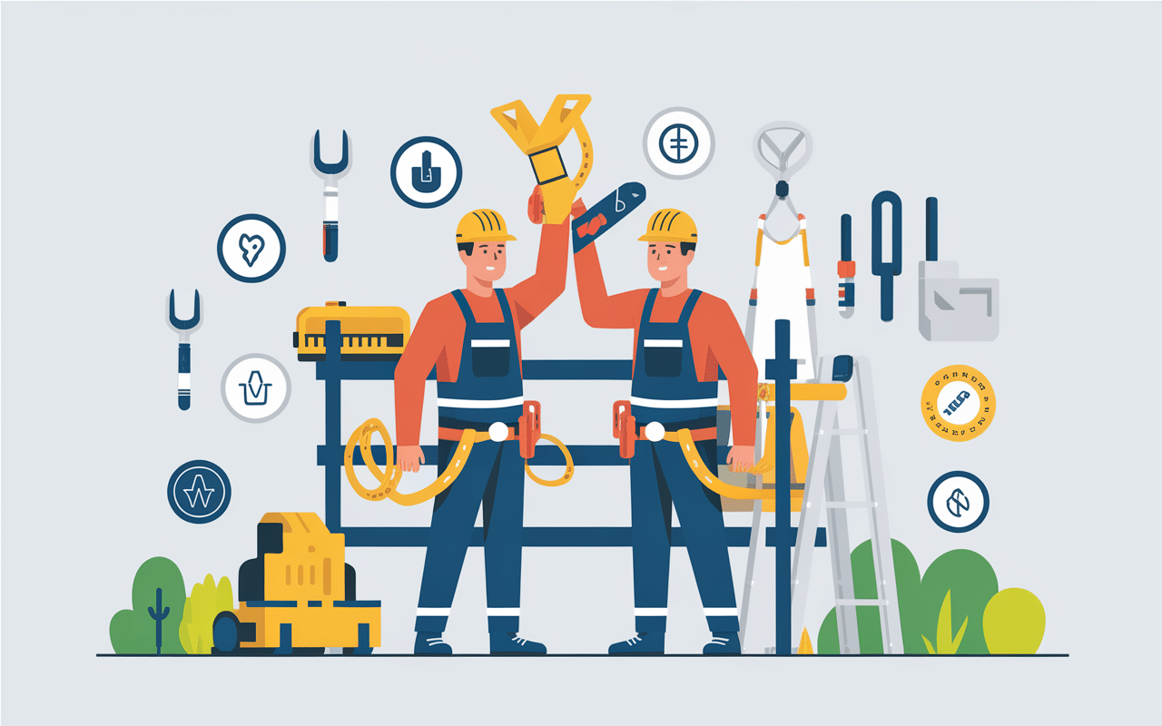 Techniciens sécurité Chantieraccess Marseille accès difficiles