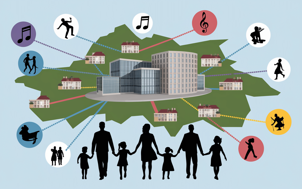 conservatoire à rayonnement départemental paris-saclay carte réseau culturel