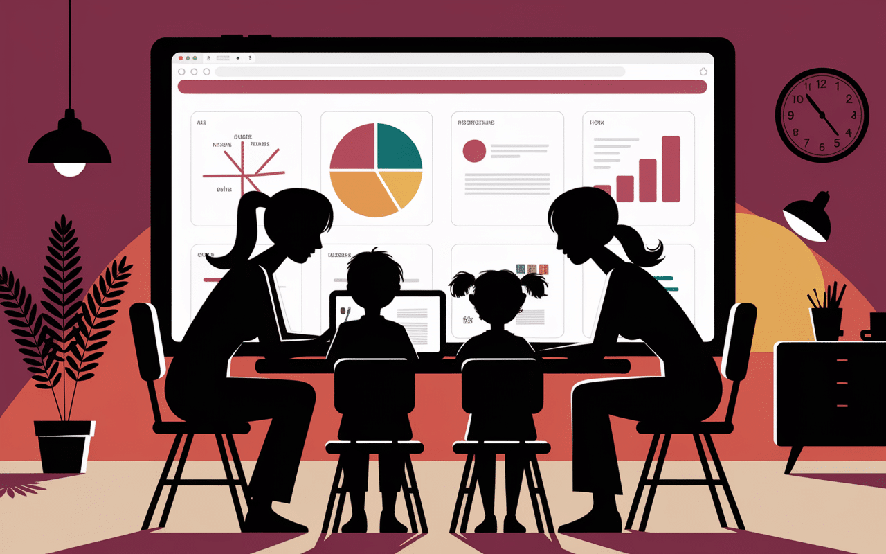 famille accède maficheclasse fr sur tablette