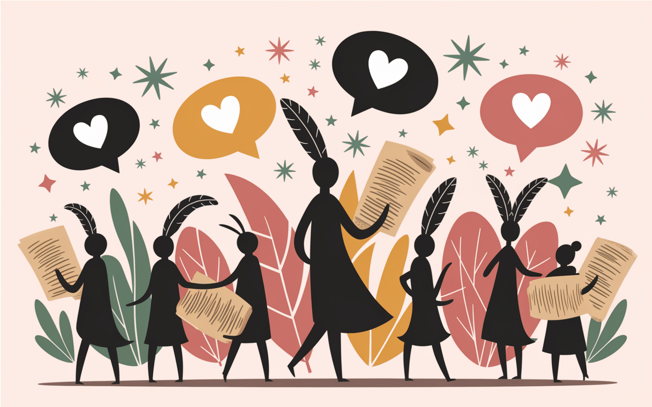 intralignes groupe auteurs manuscrits plumes