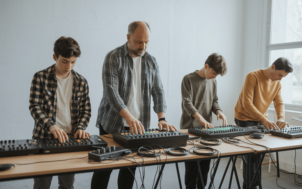 régisseur apprentissage matériel son lumière