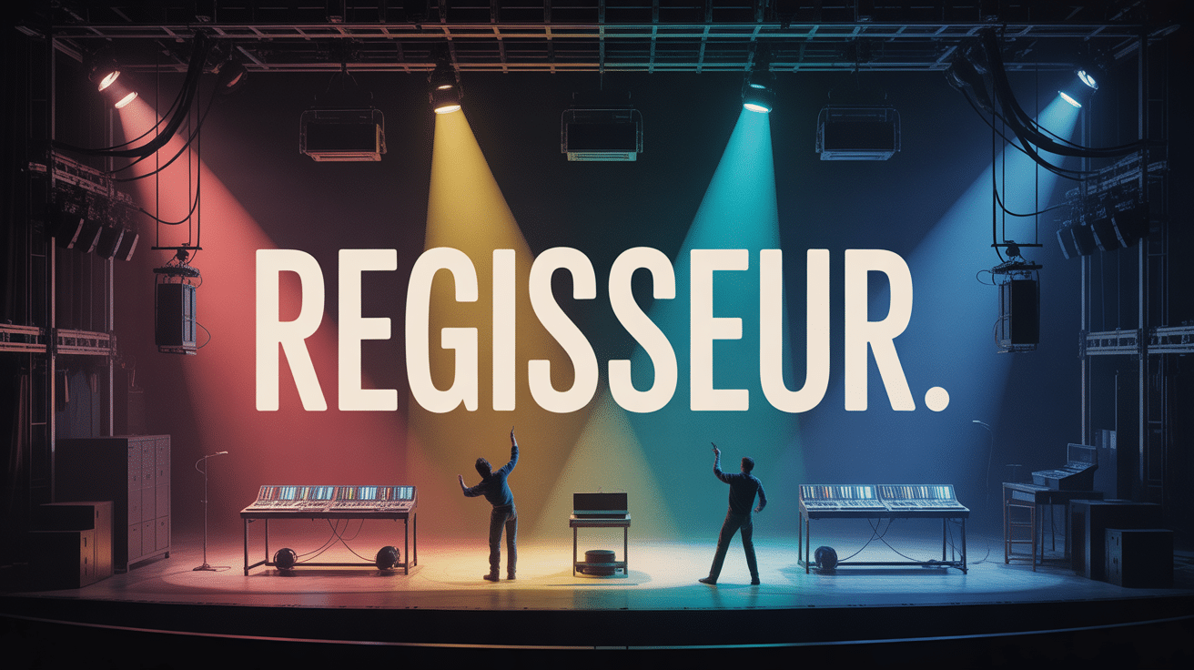 régisseur scène théâtre technique projecteurs