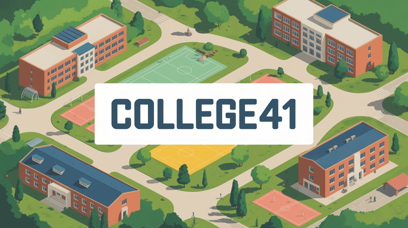 Vue campus scolaire college41 Loir-et-Cher