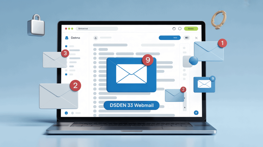 dsden 33 webmail sur écran ordinateur