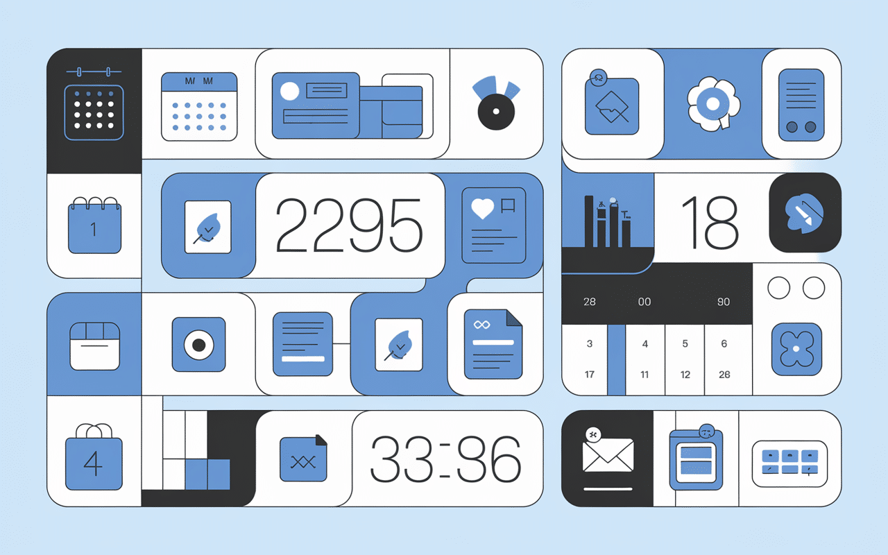 dashboard ent cesi avec modules colorés
