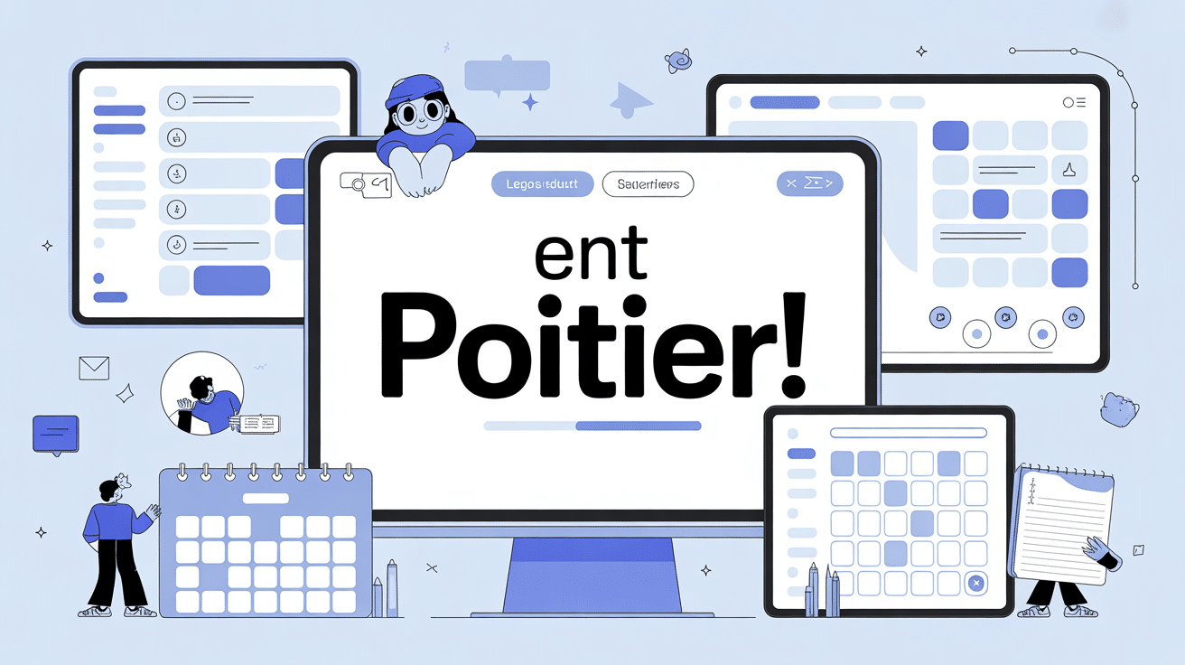 ent poitier interface tableau de bord éducatif