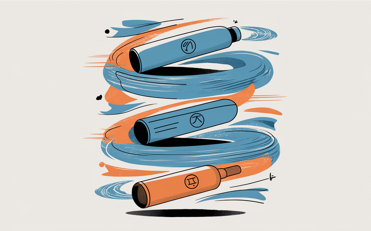 Illustration fmcg dynamique produits