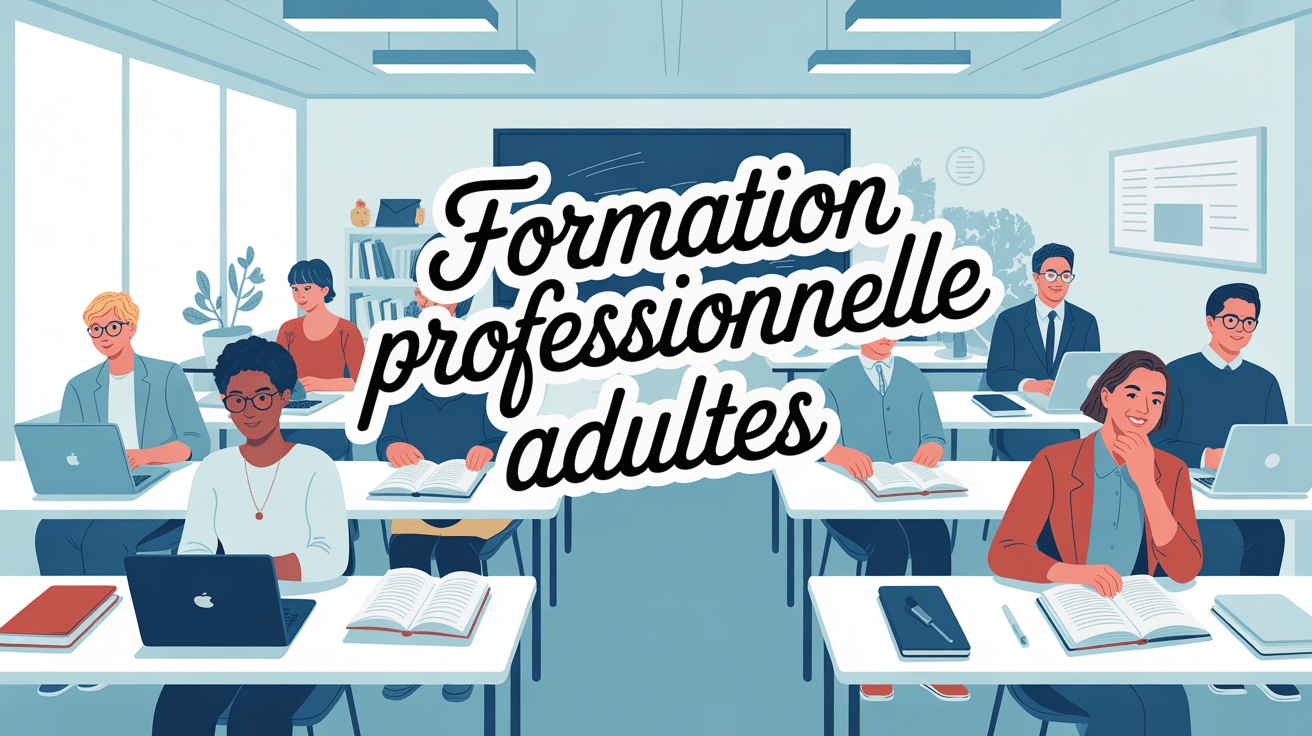 fpa en salle moderne avec adultes et ordinateurs