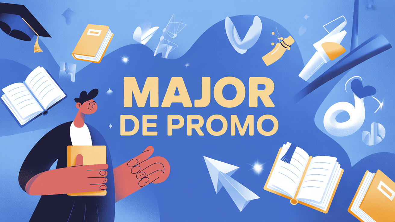 illustration major de promo étudiant diplôme doré