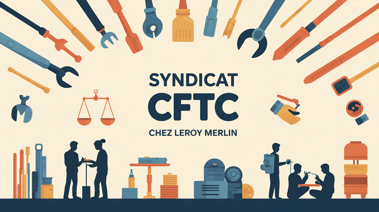 illustration syndicat cftc leroy merlin magasin