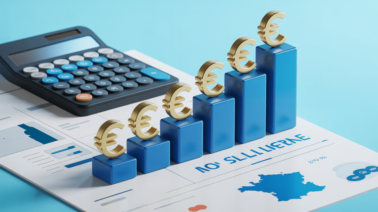 Clerc de notaire salaire graphique evolution France