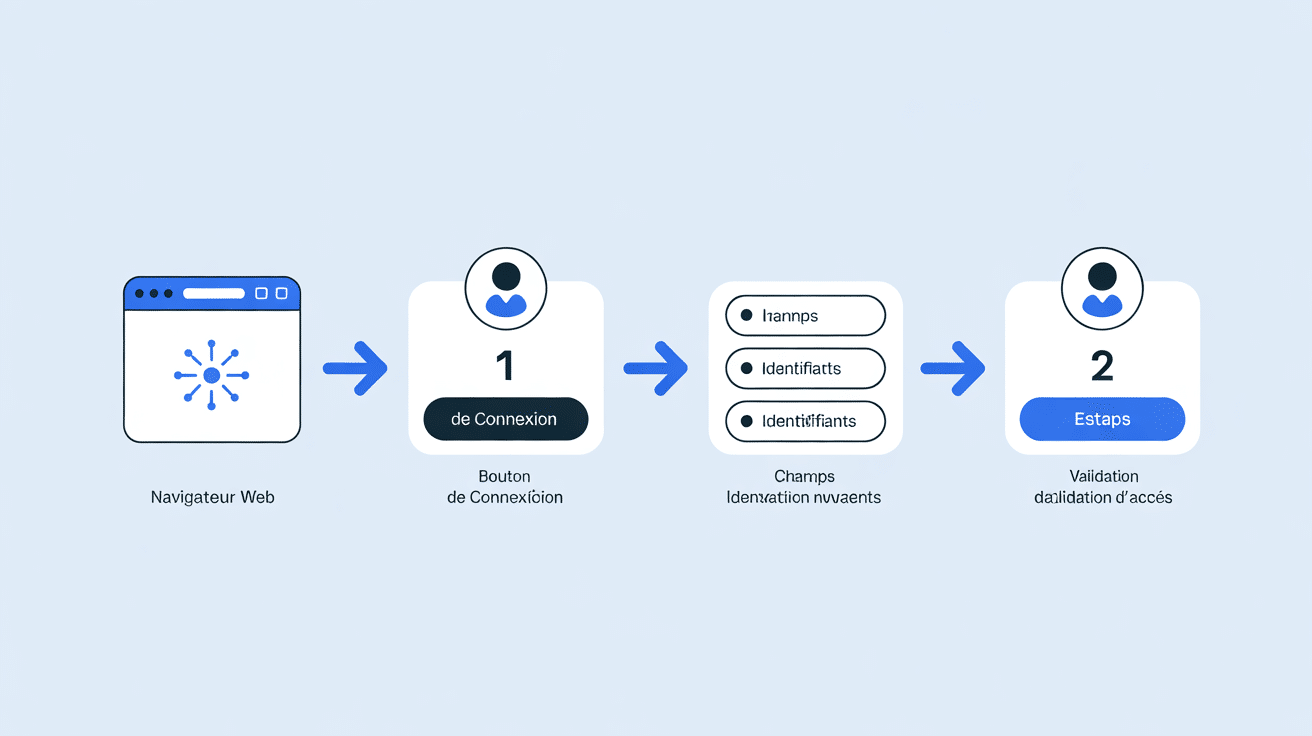 ent.ecollege78.fr se connecter schéma étapes connexion