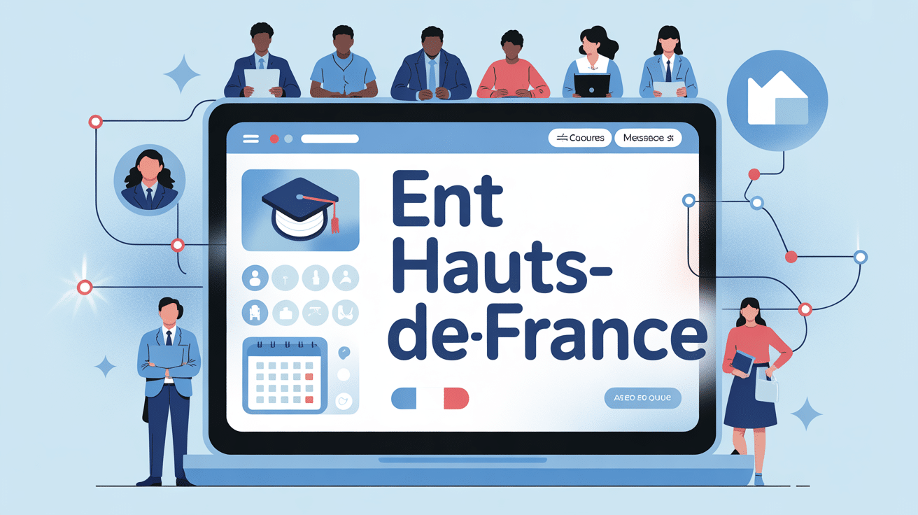 Interface enthdf fr sur ordinateur élèves parents enseignants