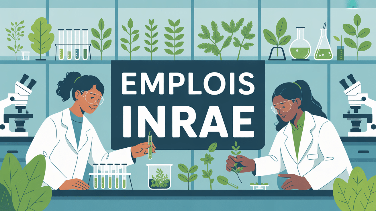 Visuel inrae jobs laboratoire scientifique agriculture