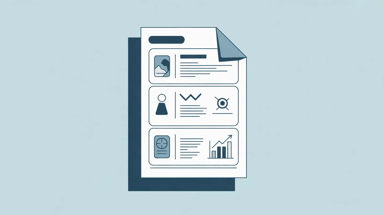 Fondamentaux lettre de motivation simple et courte illustration