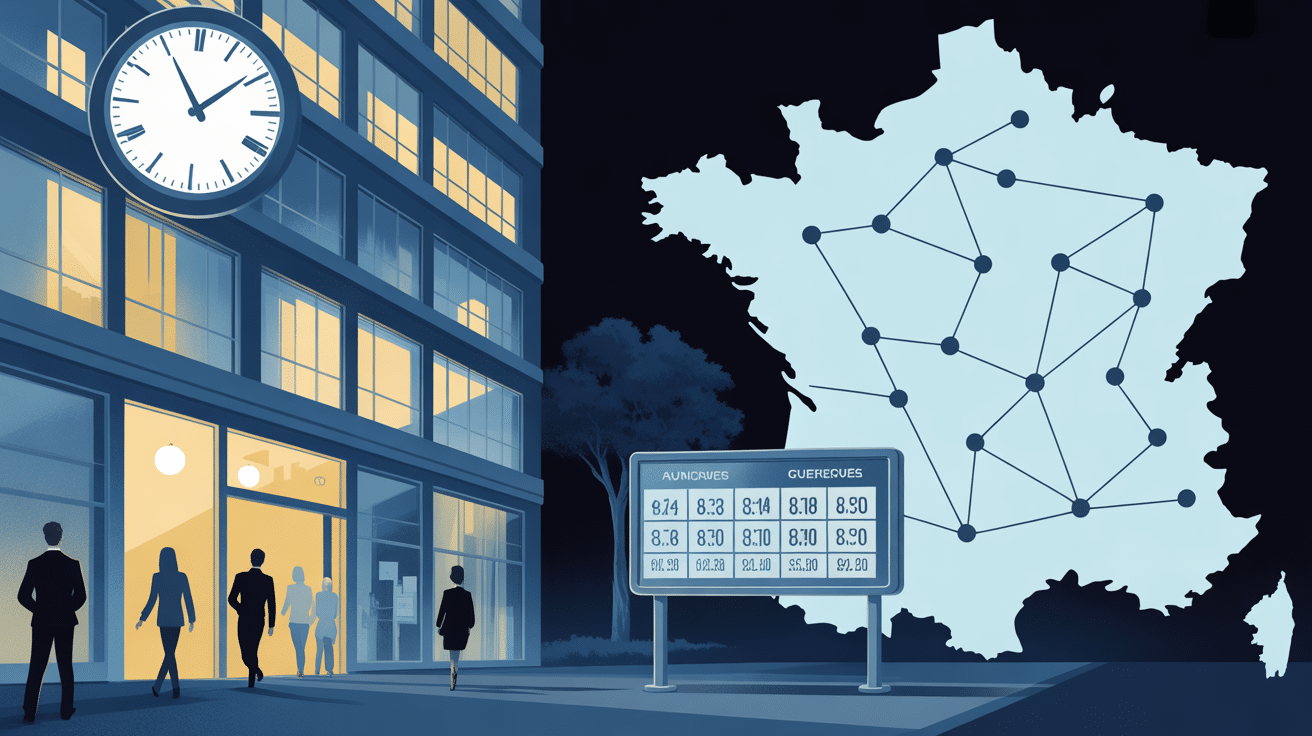 Bâtiment agence pole emploi horaire France