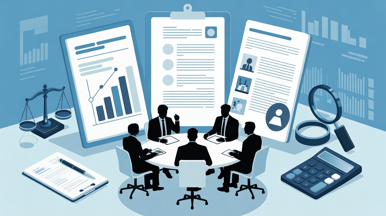 Professionnels compliance staffing agency autour table