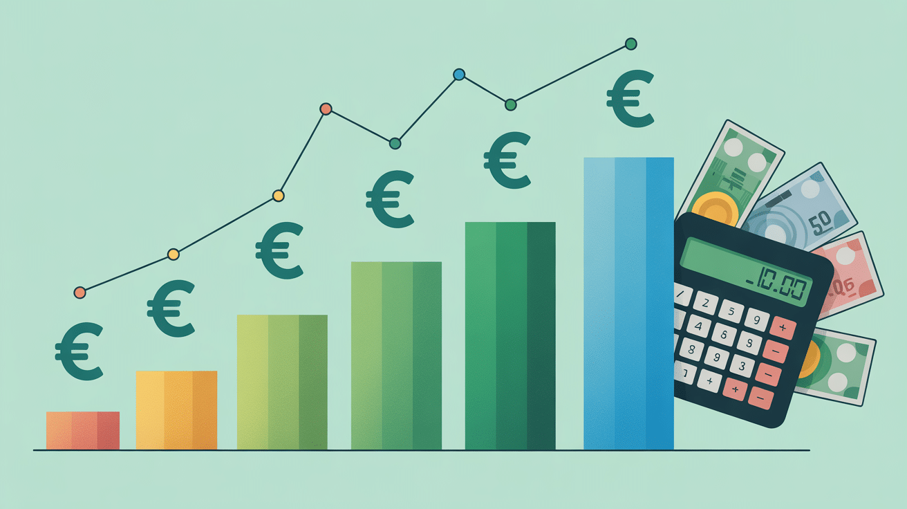 Graphique salaire éboueur niveau de rémunération
