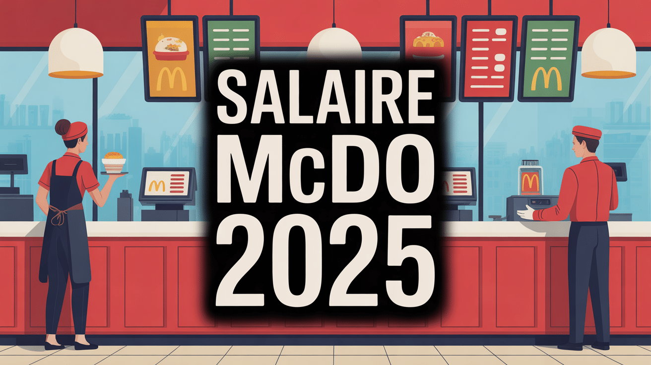 salaire mcdo visuel restaurant fast food 2025