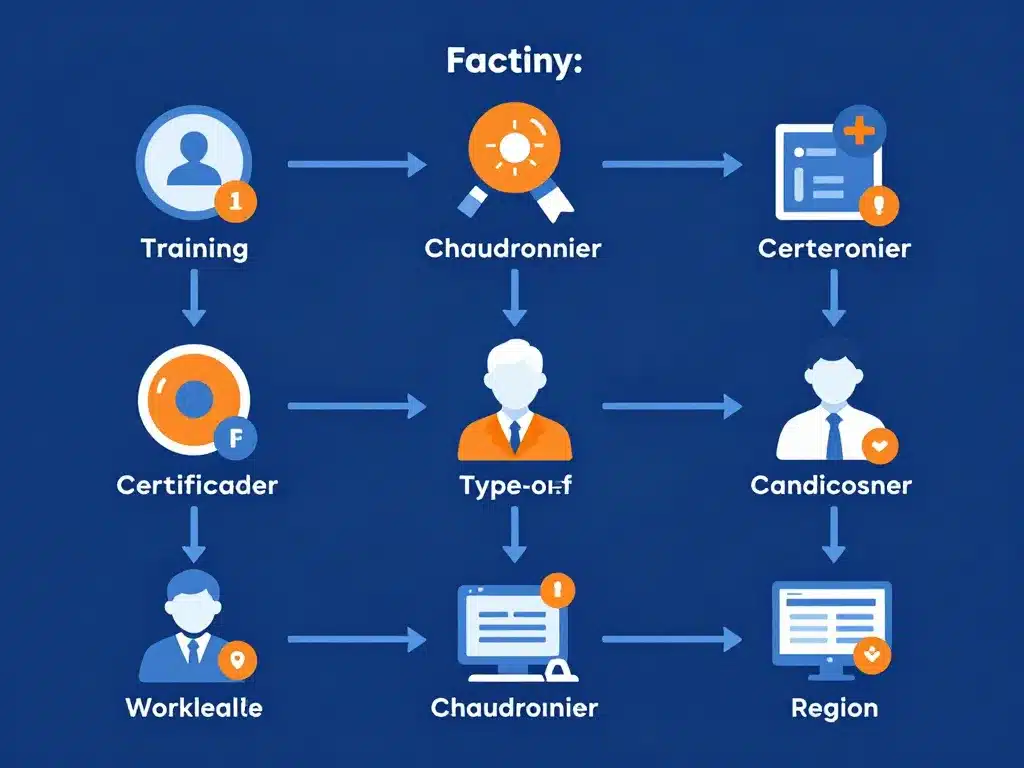 Diagramme chaudronnier salaire facteurs et influence