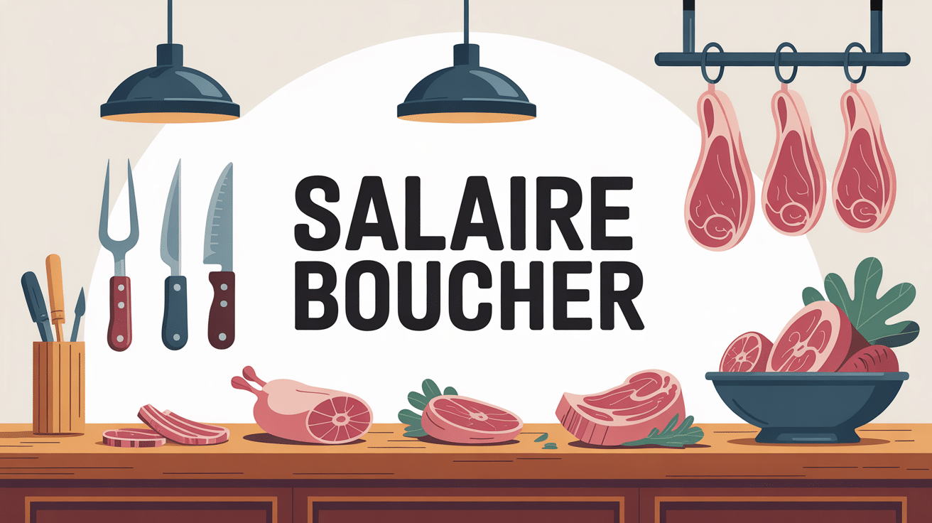 salaire boucher comptoir outils découpe France