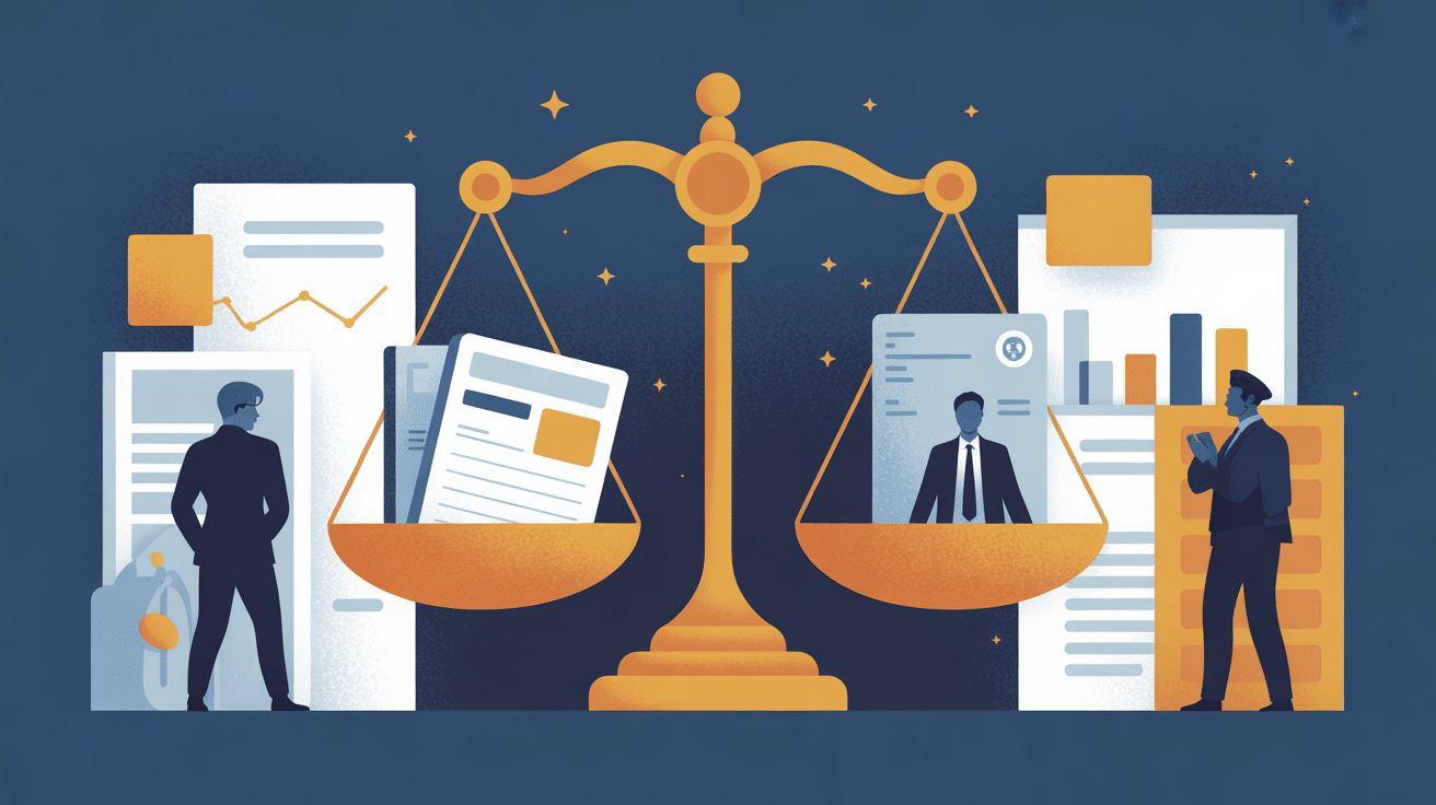 Illustration salaire criminologie en France balance et professionnels