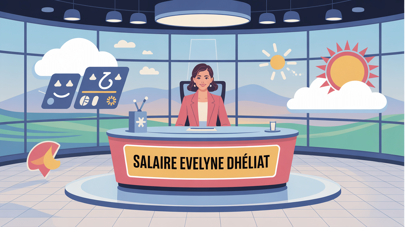 salaire d evelyne dheliat présentatrice météo tv