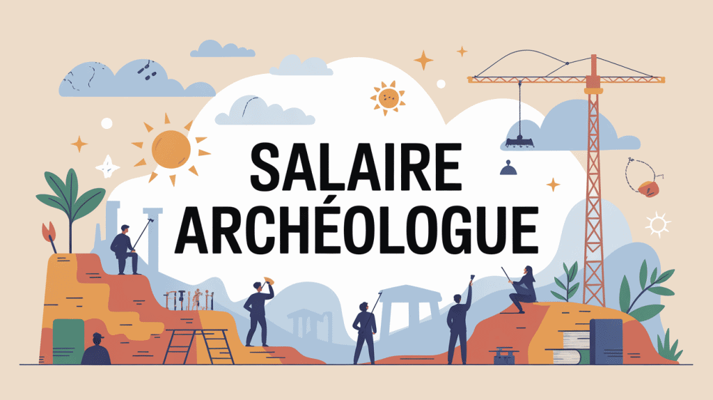salaire d un archéologue chantier fouilles archéologues France
