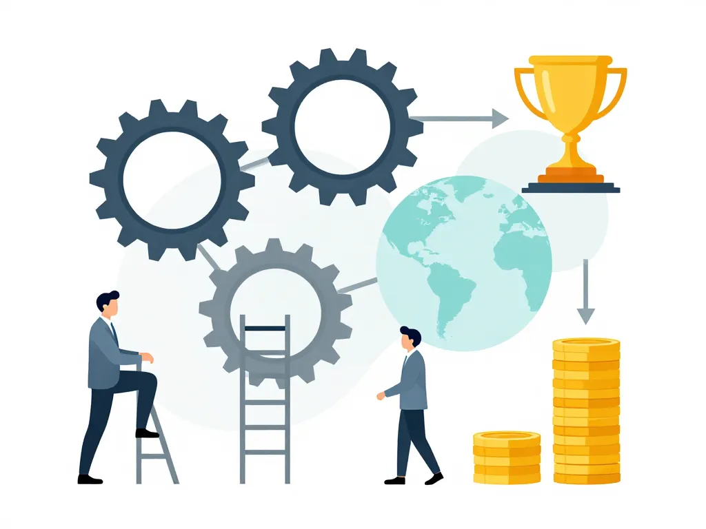 facteurs salaire directeur commercial illustration