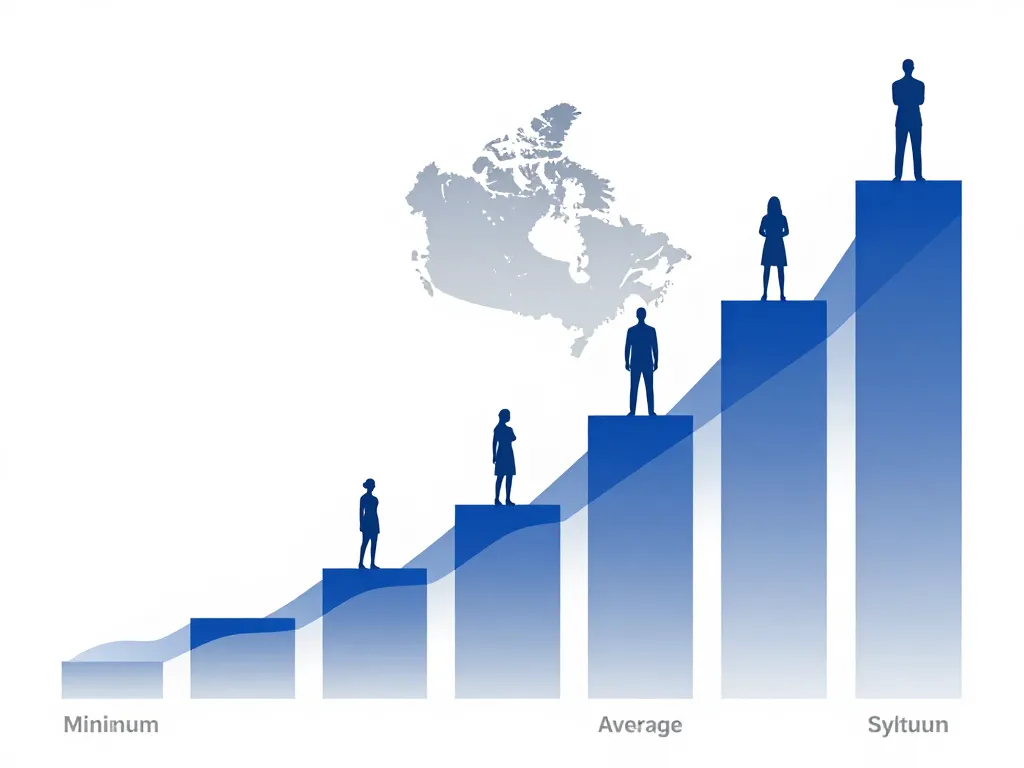 visualisation salaire moyen au canada écarts de revenus