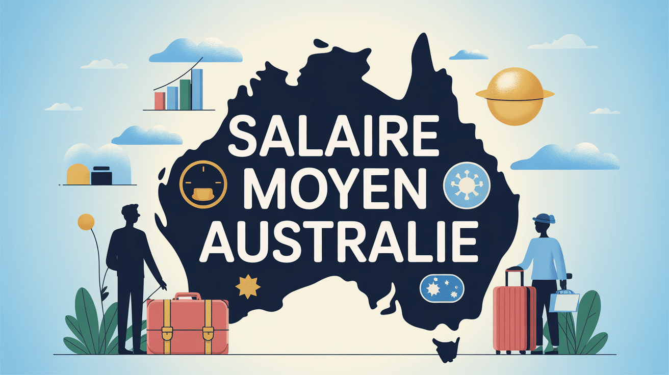 salaire moyen australie illustration budget expatriation