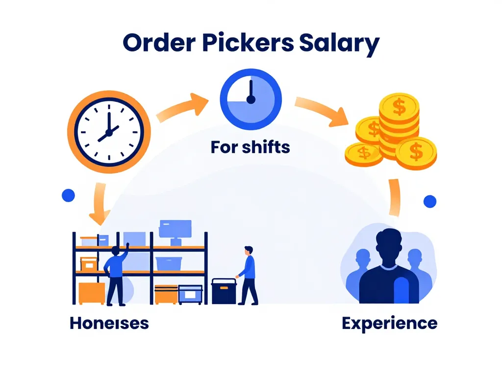 diagramme facteurs variation salaire preparateur de commande