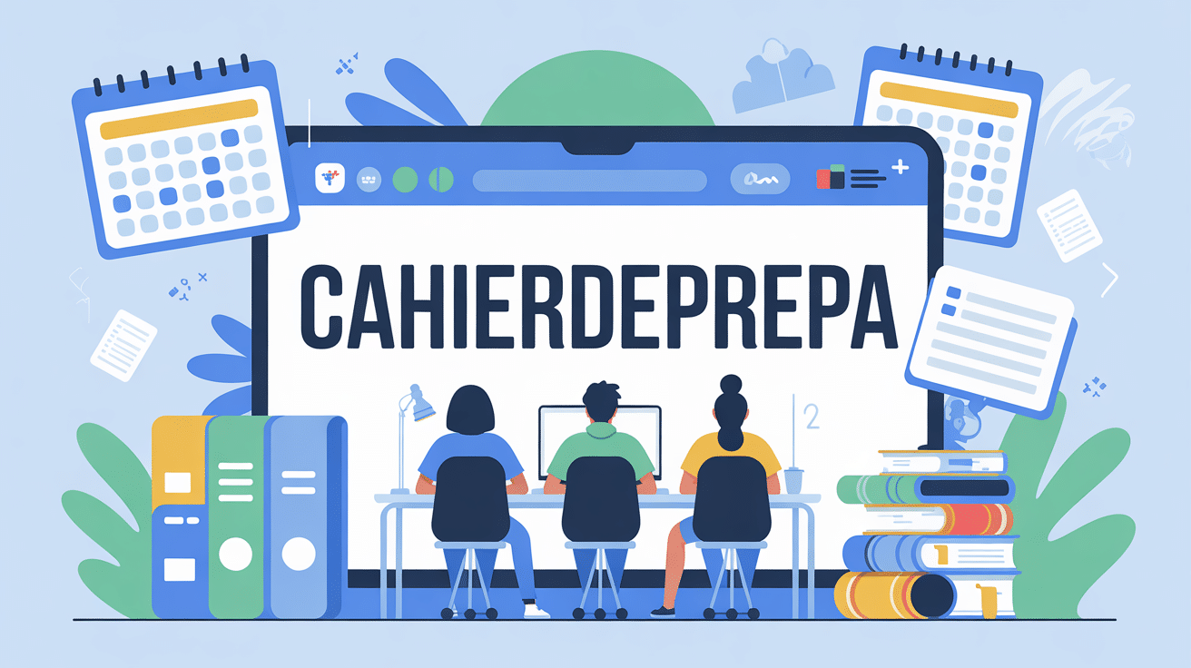 illustration cahierdeprepa plateforme organisation prepa