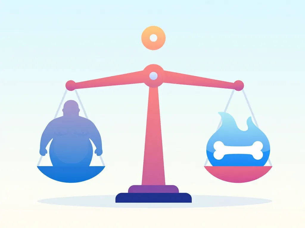 echelle des poids muscle graisse eau os