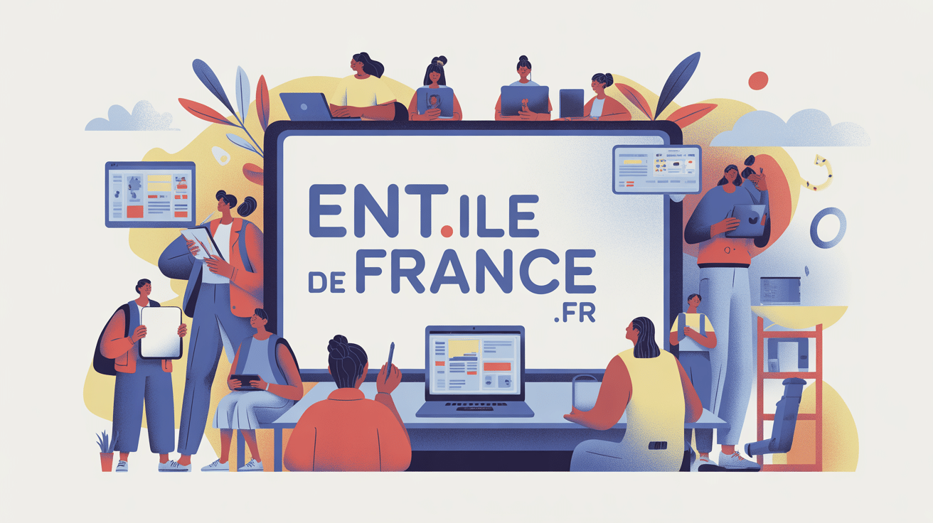 ent.iledefrance.fr l portail digital éducation Île-de-France