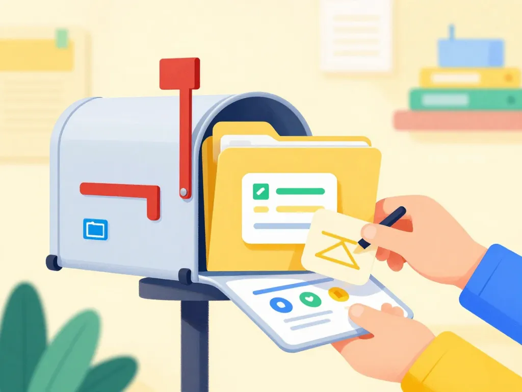 Organisation boîte ia44 webmail illustration gestion mails